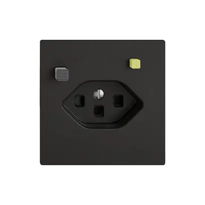 Presa FI EDIZIO.liv  1×T23 con shutter ne 