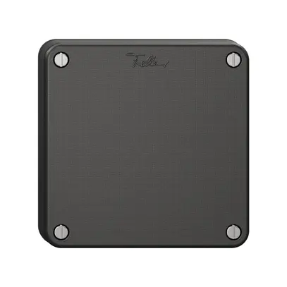 Boîte de dérivation FH NEVO N.CO 5 P 16 A, 400 V, 2.5mm² 3 L+N+PE 87×87mm, noir 