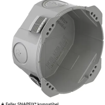 Boîte pour paroi creuse HSB D83 Basic 1×1 Ø83×40mm TFC 850°C gr 