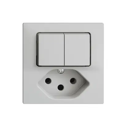 Combinaison ENC 1/3+3/1P+T13 EDIZIOdue gris clair 