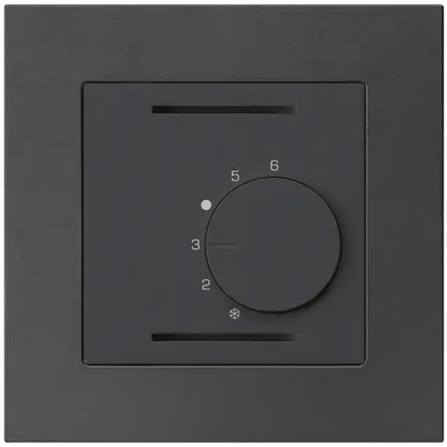 Termostato ambiente INC kallysto.pro nero senza interruttore 