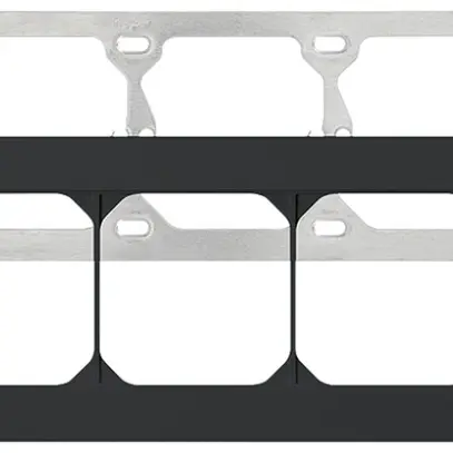 En-tête ENC kallysto.trend 1×4 noir horizontal 