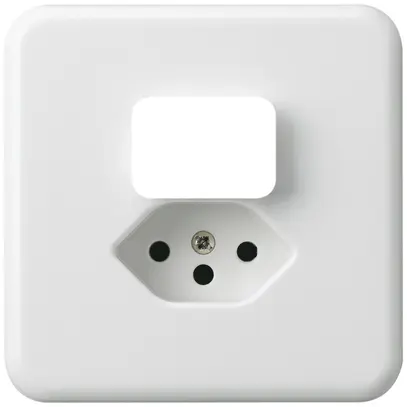 UP-Abdeckplatte basico Komb I Typ 13 weiss 