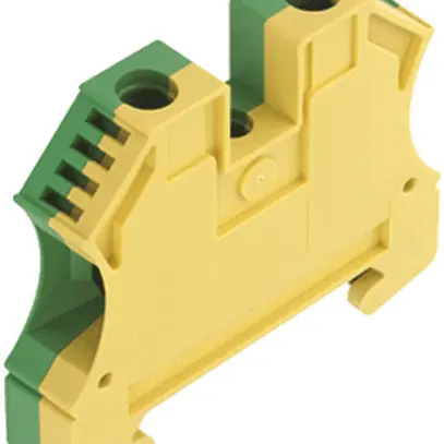 Borne de protection Weidmüller WPE connexion à vis 10mm² vert/jaune 