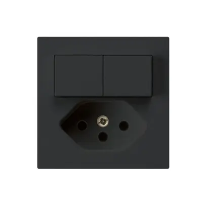 Combinazione INC 3/1P+A-R+T13 nero kallysto 