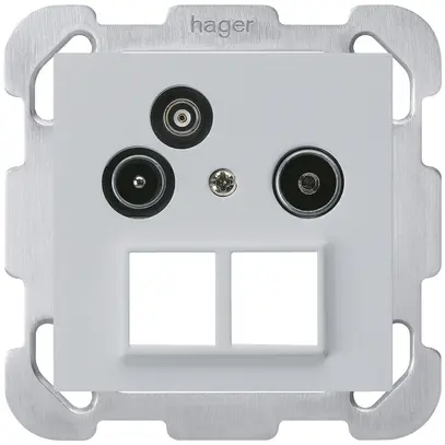 UP-Antennendose R/TV-Daten kallysto HMS B 2GHz 19db hellgrau 