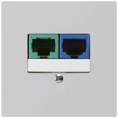 Scatola INC DSL kallysto 2×RJ45 grigio chiaro 