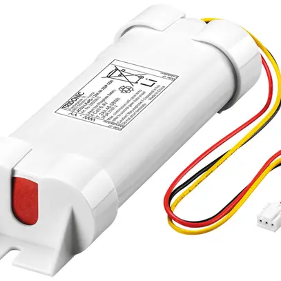 Accu per alta temperatura Tridonic LiFePO4 4A, 7.2Ah, con spina piatta 