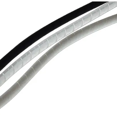 Gaine spiralée 3mm pour câble 1.5…7mm noir 