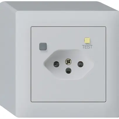 Presa AP kallysto T13 FI 30mA grigio chiaro 