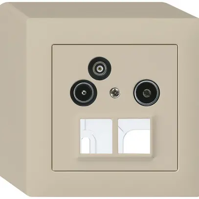 AP-Antennendose R/TV-Daten kallysto HMS 2GHz 19db beige 