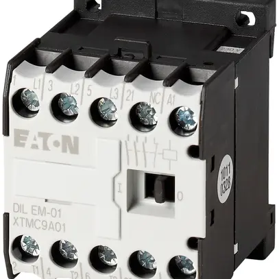 Contacteur Eaton DILEM-01, 3L 48VAC 9A 4kW (AC-3) 1O 