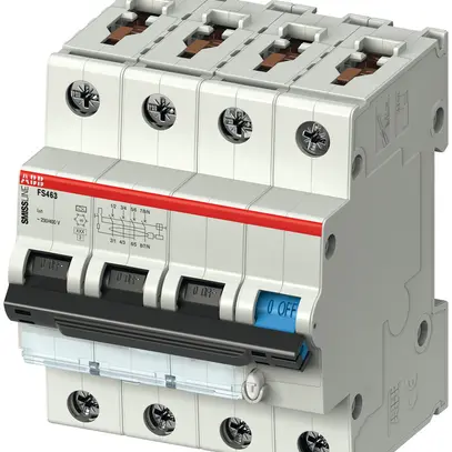 Disgiuntore differenziale SMISSLINE CLASSIC C 16A 10kA 4P 300mA ritardato tipo F 