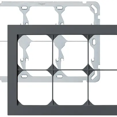 Intestazione INC kallysto.pro 2×3 antracite orizzontale 