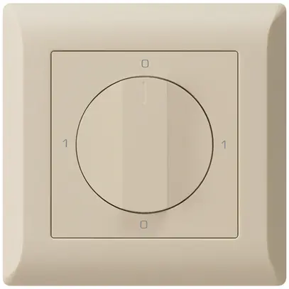 Interrupteur rotatif ENC kallysto.line 0/1L beige avec manette 