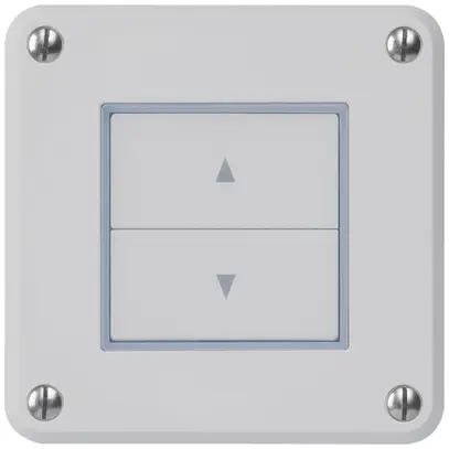 Interrupteur pour stores ENC robusto IP55 gris avec 2 touches de fonction combi 