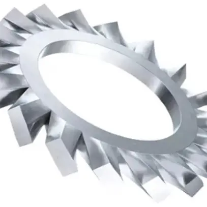 Rondelle éventail M12 12.5×20.5×1 DIN 6798 A zinguée 