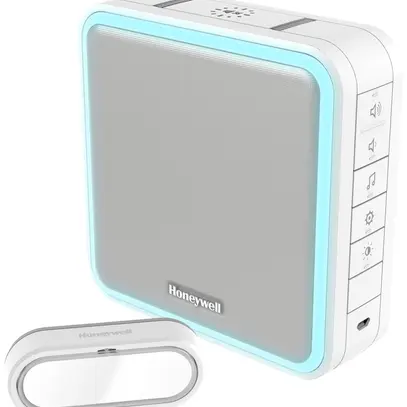 Campanello RF Honeywell DC915SL 200m, con pulsante, anello luminoso 