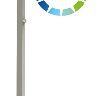 Piantana LED DOTLUX ASSISTsunlike 60W 7200lm 855 REG argento 