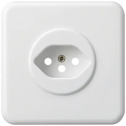 Kit frontal ENC basico type 13 86×86mm blanc avec protection enfants 