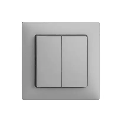 Interrupteur ENC EDIZIOdue 1/3+3/1P silver 