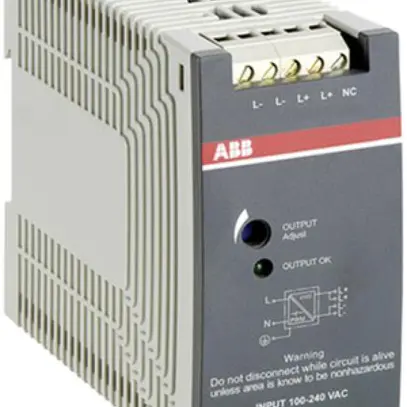 Alimentazione a commutazione ABB CP-E 12/2.5, IN:100…240VAC, OUT:12VDC/2.5A 