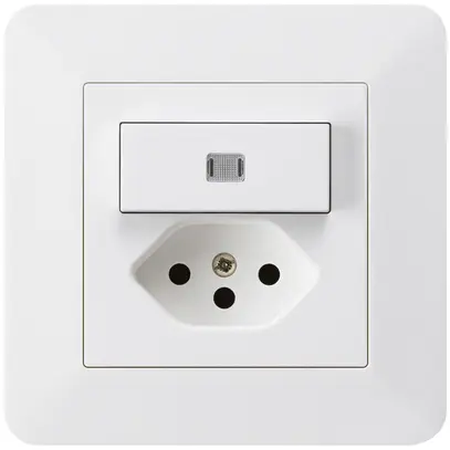 Combinaison lumineuse ENC A-R/1P+T13 blanc kallysto.trend avec sécurité enfants 