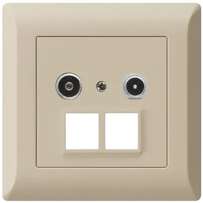 Presa multimedia INC kallysto.line R/TV 19dB 2GHz beige 