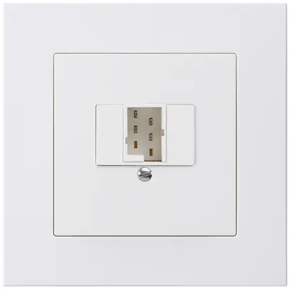 Presa a spina e di raccordo kallysto.pro 1×TT83 bianco 