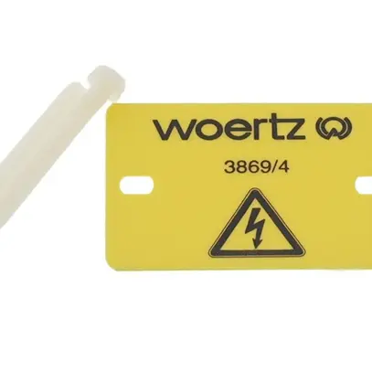 Klemmenabdeckung Woertz für 4 Klemmen 35mm² 