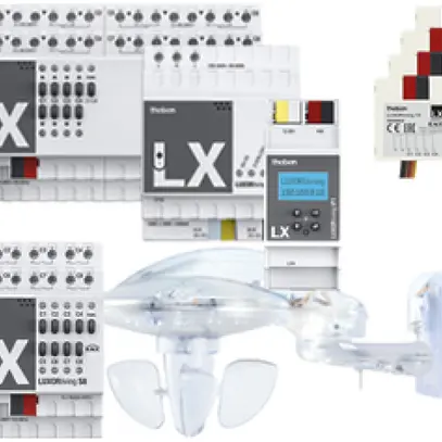 Coffret KNX Theben LUXORliving "actionneurs & éclairage" 