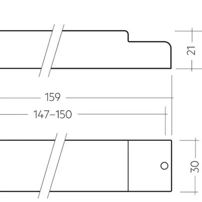 Amplificateur de signal Tridonic DSI-V/T 160×21×30mm 