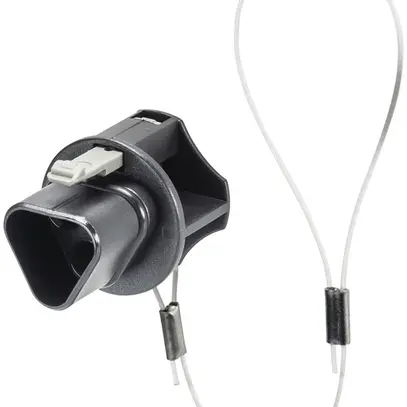 Obturateur Wieland RST, pour prises mobiles RST20i3/2, noir 