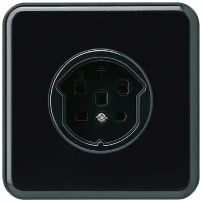 UP-Steckdose basico T25 BMI schwarz 