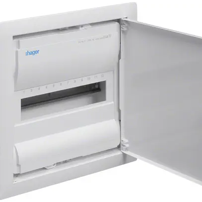 Coffret de distribution ENC Hager volta 1 rangée 12UM porte IP30 348×356×94.5mm 