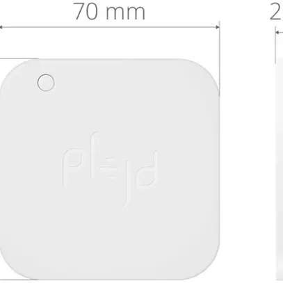 Gateway Plejd GWY-01, LAN (RJ45), Bluetooth 2.4GHz, 70×70×20mm, bianco 