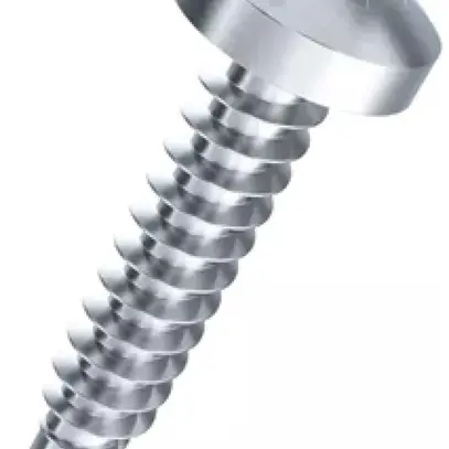 Vis à tôle tête bomb.3.9×16mm zing.Phillips, DIN 7504 N 