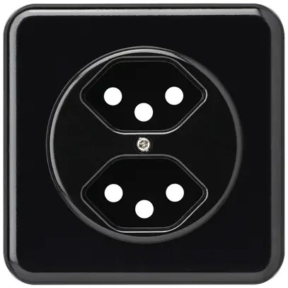 Kit frontal ENC basico 2×type 13 noir 86×86mm 