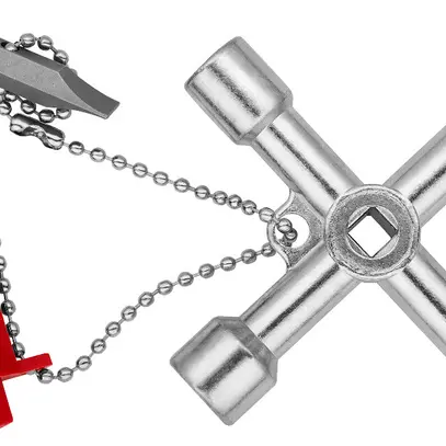 Chiave per armadio elettrico KNIPEX 76mm 