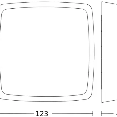 Rilevatore di presenza AP Steinel True Presence COM2 IP54 2.8m HF 15m² nero 