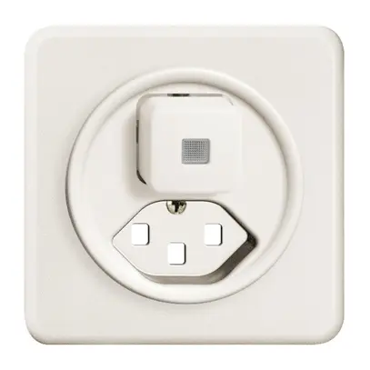 UP-Frontset FH T23 weiss 86×86mm mit Linse für Kleinkombi 