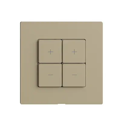 Stazione secondaria per dimmer 2c/4t WLAN Edue Wiser sand 