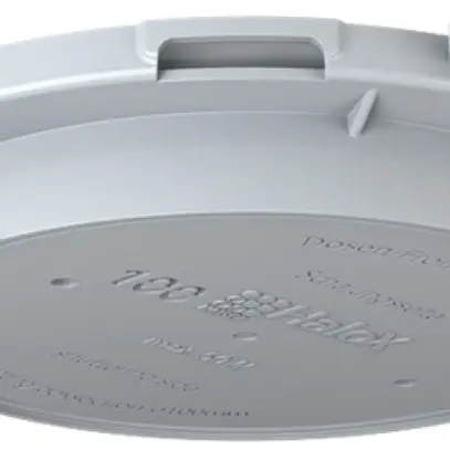 Frontteil HaloX 100 für Ortbeton Deckenausschnitt Ø100mm 