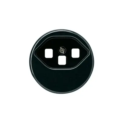 Disque frontal basico type 23 noir pour bornes à vis 