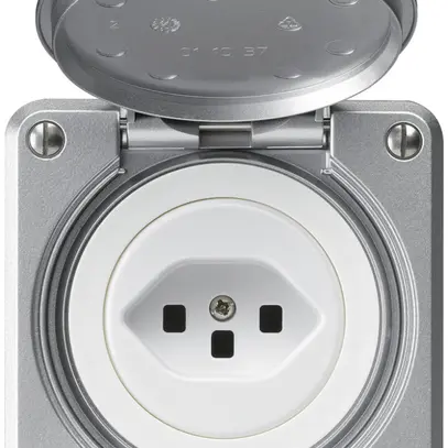 Presa INC robusto C tipo 23 alluminio con morsetto a innesto 