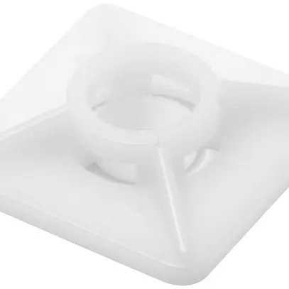 Portacavo MH 19×19mm autoadesivo e viti M4 19×19mm bi 