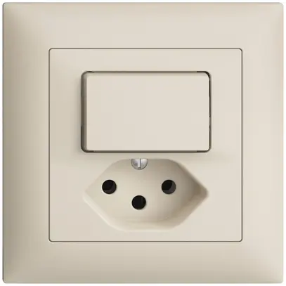 Combinazione INC 3/1P+T13 EDIZIOdue crema 