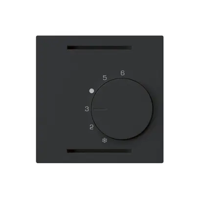 Thermostate d'ambiance ENC kallysto noir sans interrupteur 