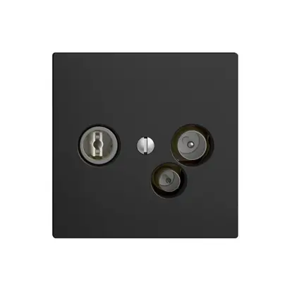 Prise de données TV-R DD15 5…65MHz EDIZIOdue noir 