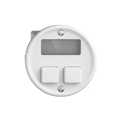 Termostato ambiente KNX INC STANDARDdue 2×con LED RGB, bianco 